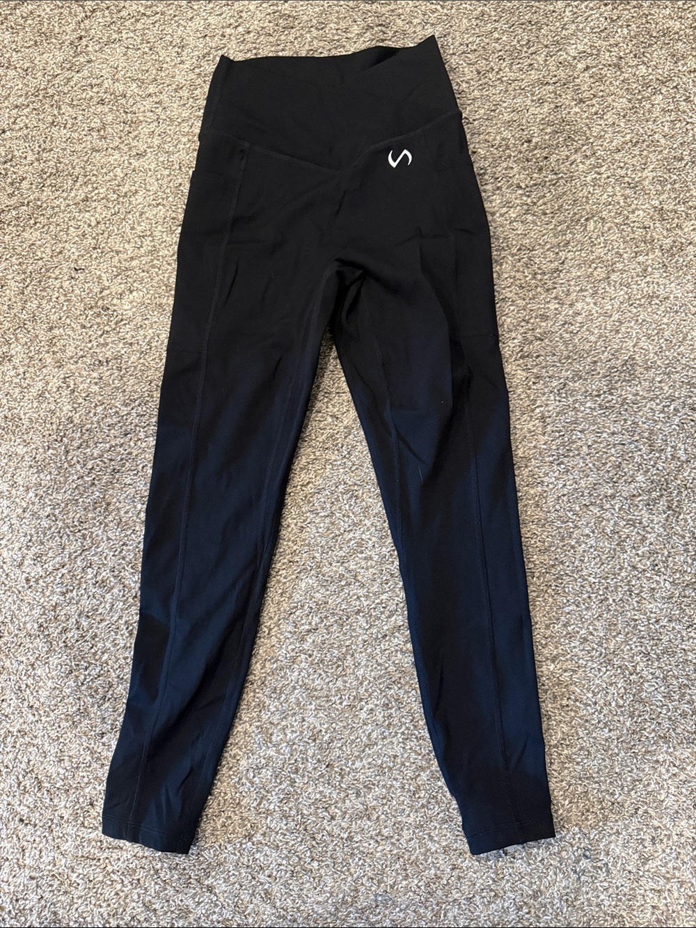 Women’s Black High-Waist Performance Leggings